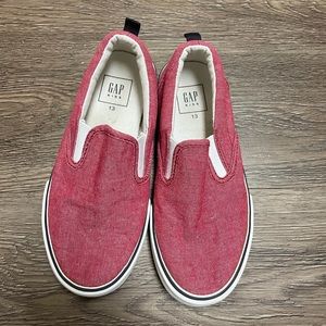 Gap Boys Red Slip On Shoes
